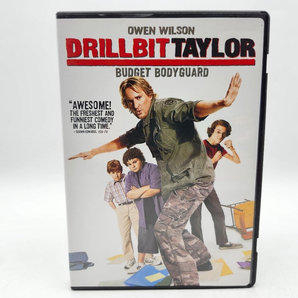 Drillbit Taylor DVD Comedy Movie Owen Wilson PG-13 2008 Paramount Pictures